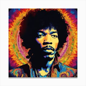 Jimi Hendrix 2 Canvas Print
