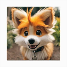 Corgi Canvas Print