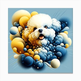 Bichon Frise 01 Canvas Print