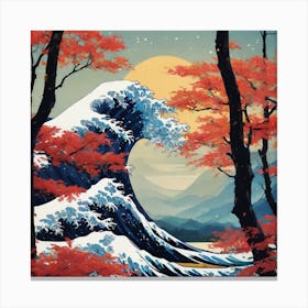 Great Wave Off Kanagawa Canvas Print