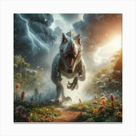 Jurassic World 1 Canvas Print