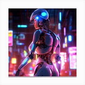 Cyborg 20 Canvas Print