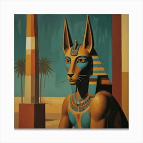 Anubis Egypt Canvas Print