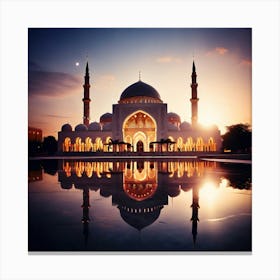 Sheikh Hussein Mosque Canvas Print