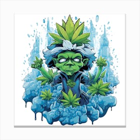 Weed Ghoul Canvas Print