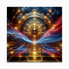 Quantum Travel 2 Canvas Print