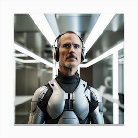 Futuristic Man 179 Canvas Print