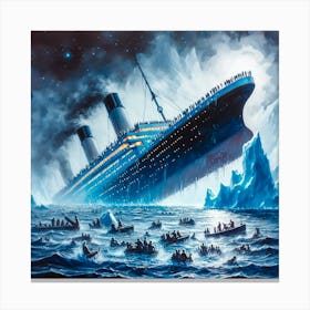 Titanic Canvas Print