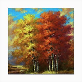 Autumn Trees Canvas Print