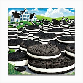 Oreo Cookies Canvas Print