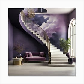 'Clouds' 2 Canvas Print