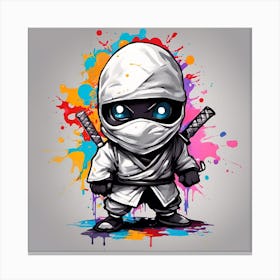 Ninja Canvas Print