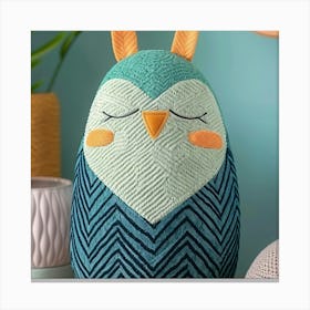 Owl Kawaii Canvas Print