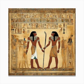 Egyptian Gods 1 Canvas Print