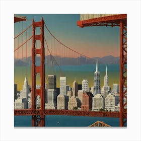 Golden Gate Bridge 1 Canvas Print