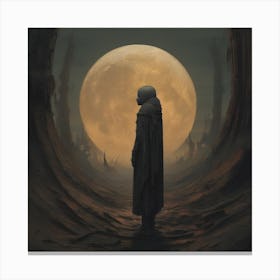 Full Moon Canvas Print