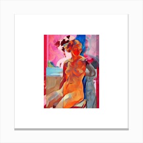 Portrait Of A Nude Woman 1 Canvas Print