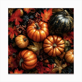 The Pumpkin Harvest 2 Canvas Print