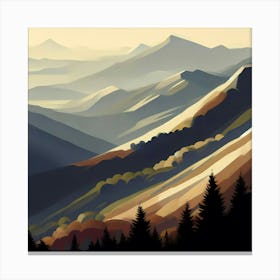 Mountain Landscape 16 Canvas Print