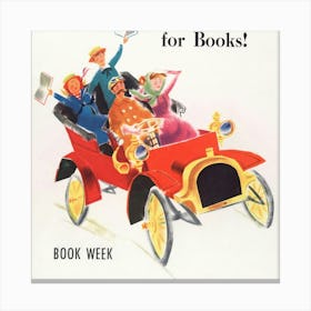 Book Week Canvas Print