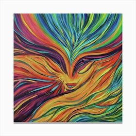 I Am A Rainbow Canvas Print