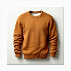 Mock Up Jumper Blank Plain Sweater Pullover Knit Cotton Wool Fleece Soft Comfy Cozy M (12) Canvas Print