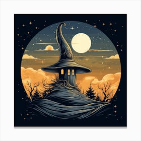 Witch Hat Canvas Print