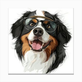 Bernese Mountain Dog 12 Canvas Print