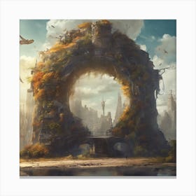 Cityscape 12 Canvas Print