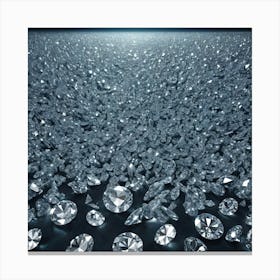 Sea Of Diamonds 3 Canvas Print