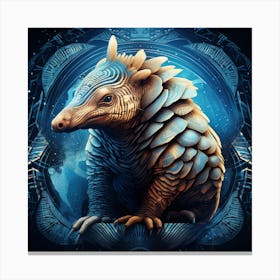 Armadillo Canvas Print