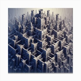 The City Wall Canvas Print