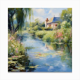 Botanic Waterside Dream Canvas Print