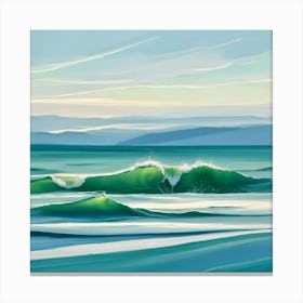 Waves Of Ireland Canvas Print