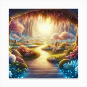 Fairy Garden 15 Canvas Print