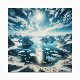 Arctic Landscape Canvas Print