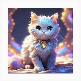 Cute Cat 11 Canvas Print