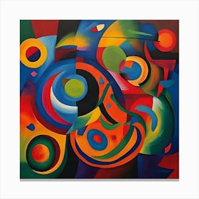 Abstract Painting Canvas Print