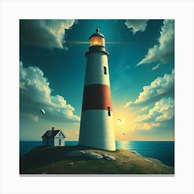 Lighthouse 10 Canvas Print