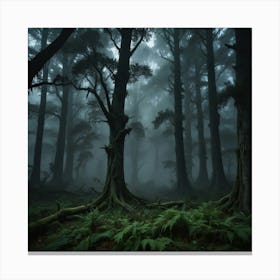 Dark Forest 26 Canvas Print