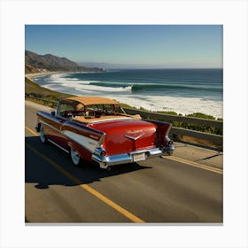 Classic Chevrolet Bel Air Canvas Print