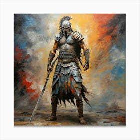Spartan Warrior 3 Canvas Print