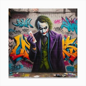 Joker 351 Canvas Print