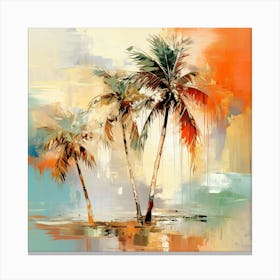 Palm Trees Canvas Print