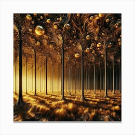 Fractal Forest Canvas Print