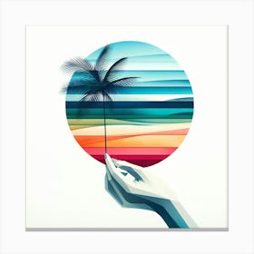 Palm Tree Canvas Print