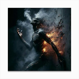 Adamantium 10 Canvas Print