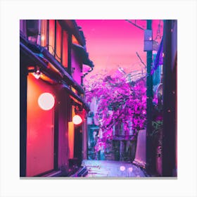 Lonely Alley Canvas Print