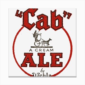 Cab Ale Canvas Print