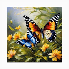 Butterfly Painting 53 Canvas Print